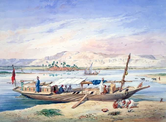 Un bateau sur le Nil, Égypte