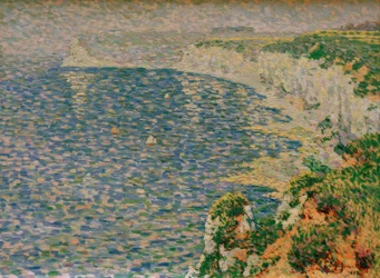 Vue sur les Falaises à Étretat