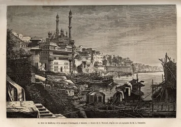 Le ghat de Madhoray (marches qui couvrent les rives d