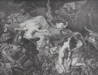Sardanapale, de Le Monde Illustré