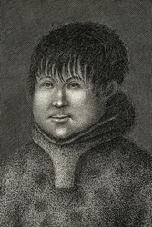 John Sakeouse, natif de Jacob Sound, Groenland, le premier Esquimau connu à avoir été dans ce pays, 1816