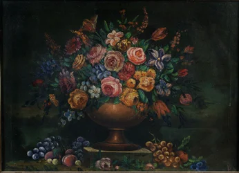 Vase avec des fleurs