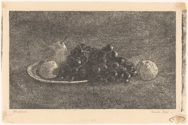 Bol de raisins et autres fruits