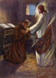 Notre Seigneur lui apparut en vision