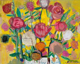 Une révolution, 2021 (huile sur toile)