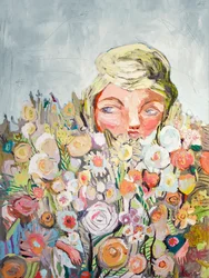 Eve, 2018 (huile sur toile)
