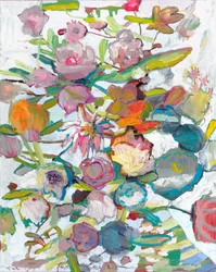 Stay Close, 2021 (huile sur toile)