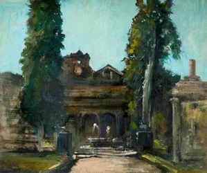 Les thermes de Dioclétien, Rome, 1930