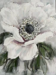 Élégante fleur blanche