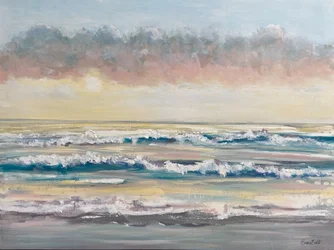 Coucher de soleil sur l