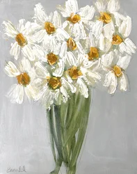 Bouquet de marguerites fraîches