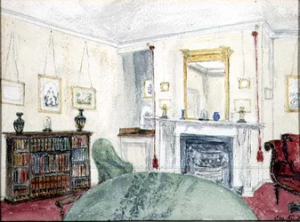 Salon à Windermar, c.1845