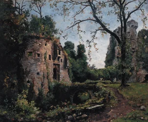 Le Bastion des Ormes, intérieur du Château de Clisson