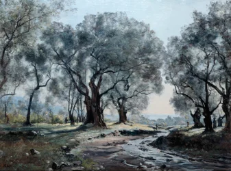 Le Ruisseau de Vallonet, 1892