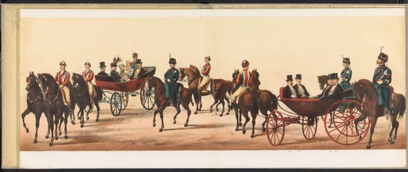 Défilé à Haarlem, 1872 (plaque 8)