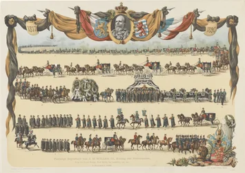 Funérailles solennelles de S.M. Guillaume III, roi des Pays-Bas