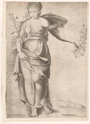 Flore ou Proserpine (série Speculum Romanae Magnificentiae)