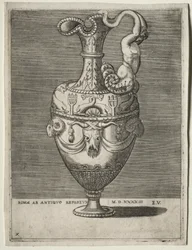 Aiguière ornée de dauphins, 1543