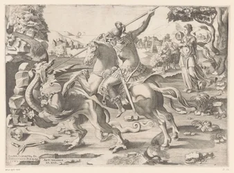 Saint Georges et le dragon