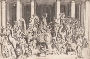 Le triomphe indien de Bacchus