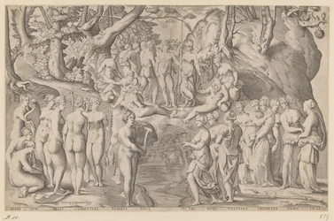 Concours entre les Muses et les Piérides