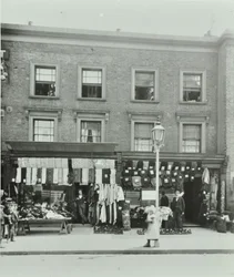7-8 Gainsborough Road : élévations avant, Londres, 1899