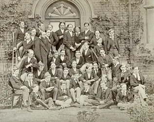 Photographie de maison au collège d