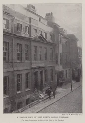 Vue rapprochée de la maison de Nell Gwyn, Windsor
