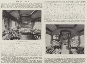 Un nouveau train royal