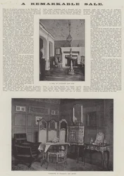 Une vente remarquable