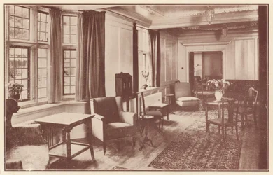 Une salle commune à Crosby Hall, Cheyne Walk