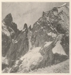 Pics alpins nouvellement conquis par le Duc des Abruzzes