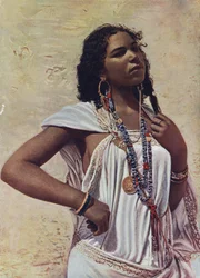 Une femme arabe