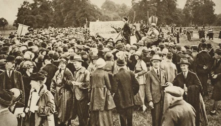 Réunion anti-guerre à Hyde Park