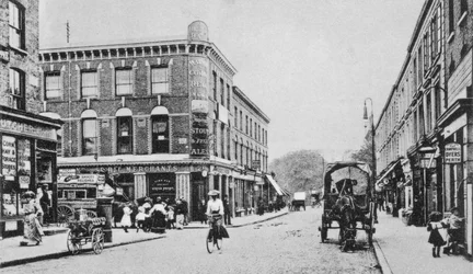 Barn Tavern, Highbury, vers 1900