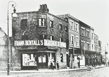 Bentalls, Clarence Street, Kingston: vue générale, 1890