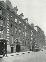 Bishopsgate Street (avec), la banque Baring
