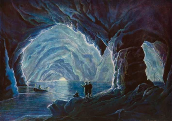 Grotte bleue, Capri (photo en couleur)