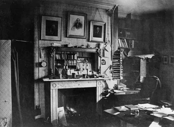 Le bureau de Charles Darwin à Down House