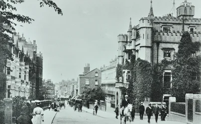 Ellerker College pour les filles de gentlemen, Richmond Hill, Richmond: vue générale, 1895