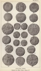Pièces anglaises, Édouard le Prince Noir, Henri IV