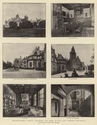 Château de Friedrichshof, Cronberg, la maison de feu l