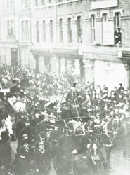 Procession funéraire de Charles Haddon Spurgeon, West Norwood, Londres, 1892
