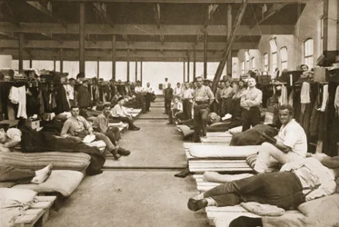 Quartiers généraux, Handforth, illustration de Prisonniers allemands en Grande-Bretagne