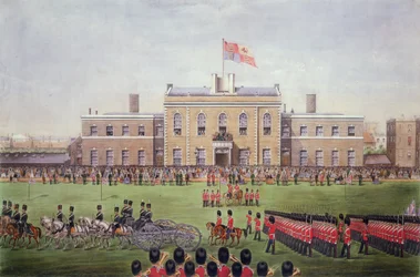 Grande parade de la Honorable Artillery Company, gravée par H. Billingsley d