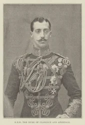 SAR le duc de Clarence et Avondale
