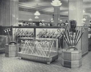 Harrods, comptoir de parapluies