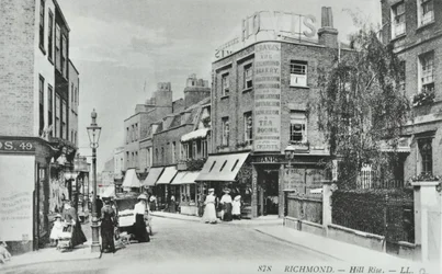 Hill Rise, Richmond: vue générale, 1895