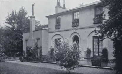 Maison de Keats, Lawnbank, Hampstead, où il a écrit son "Ode au rossignol"