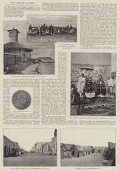 Le roi Ménélik chez lui